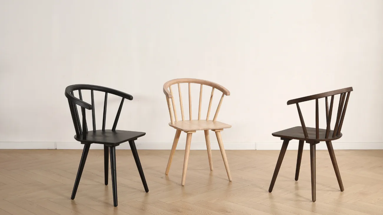 Cadeira - Astrid (marrom) - 2 peças