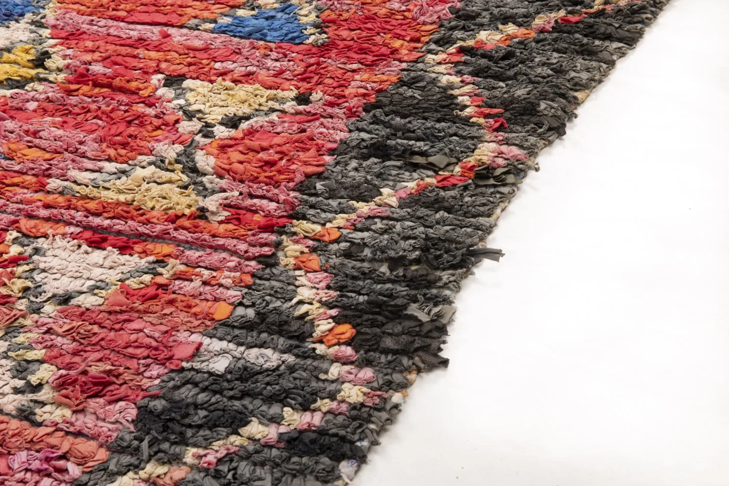 Tapete Berbere Marroquino Boucherouite 230 x 155 cm