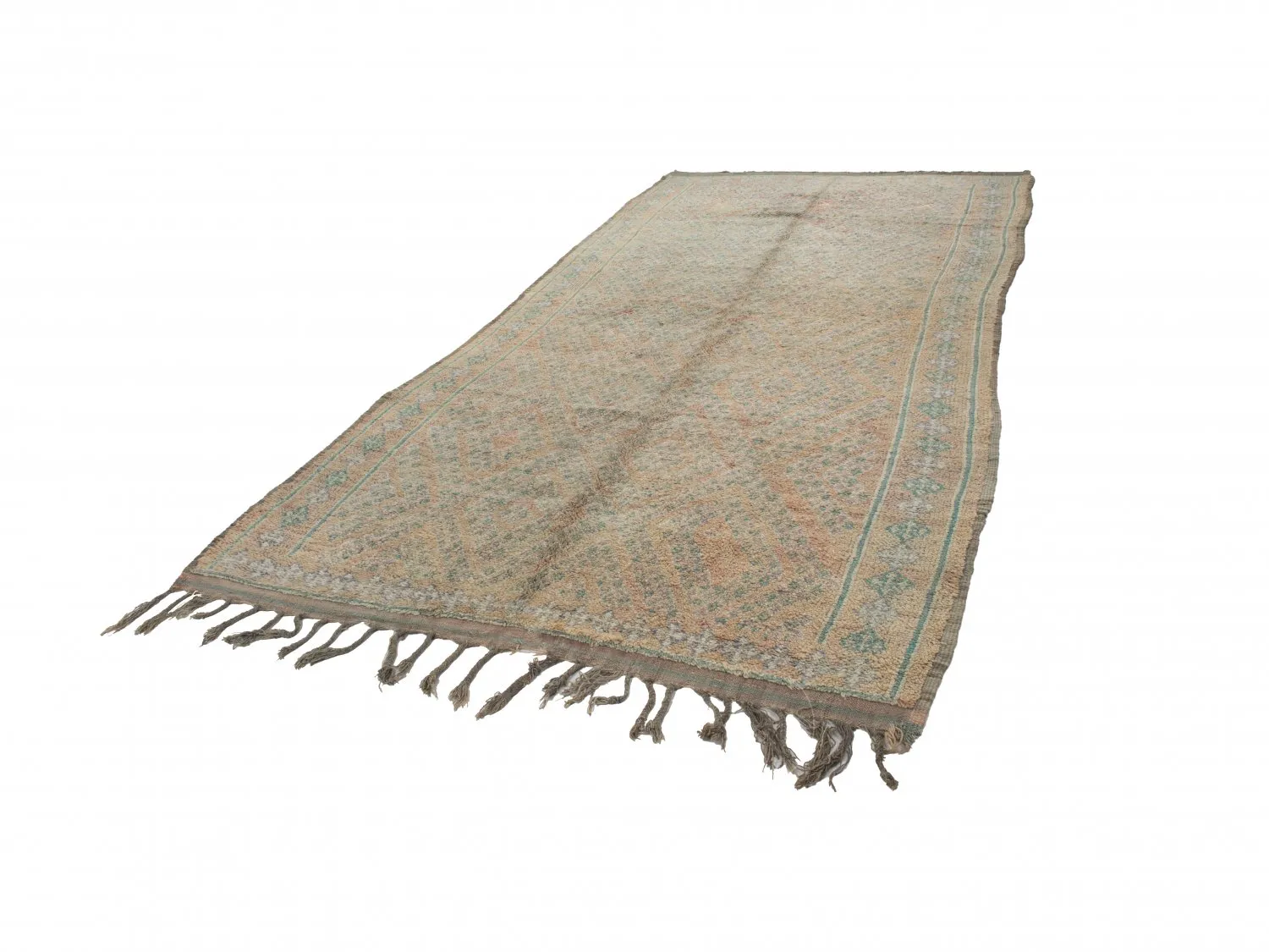 Tapete Kilim Marroquino Azilal Edição Especial 380 x 190 cm