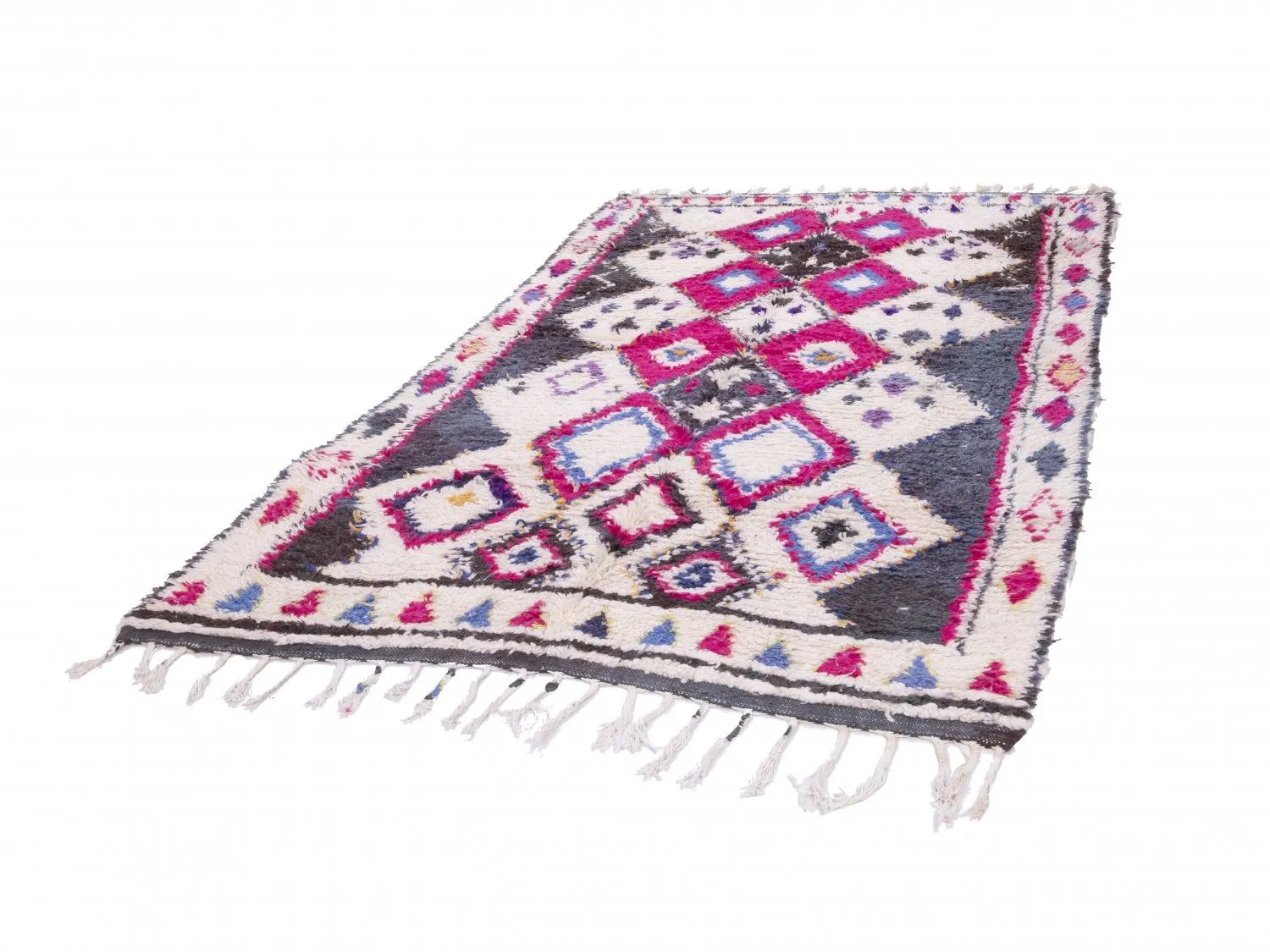 Tapete Kilim Marroquino Azilal 280 x 190 cm