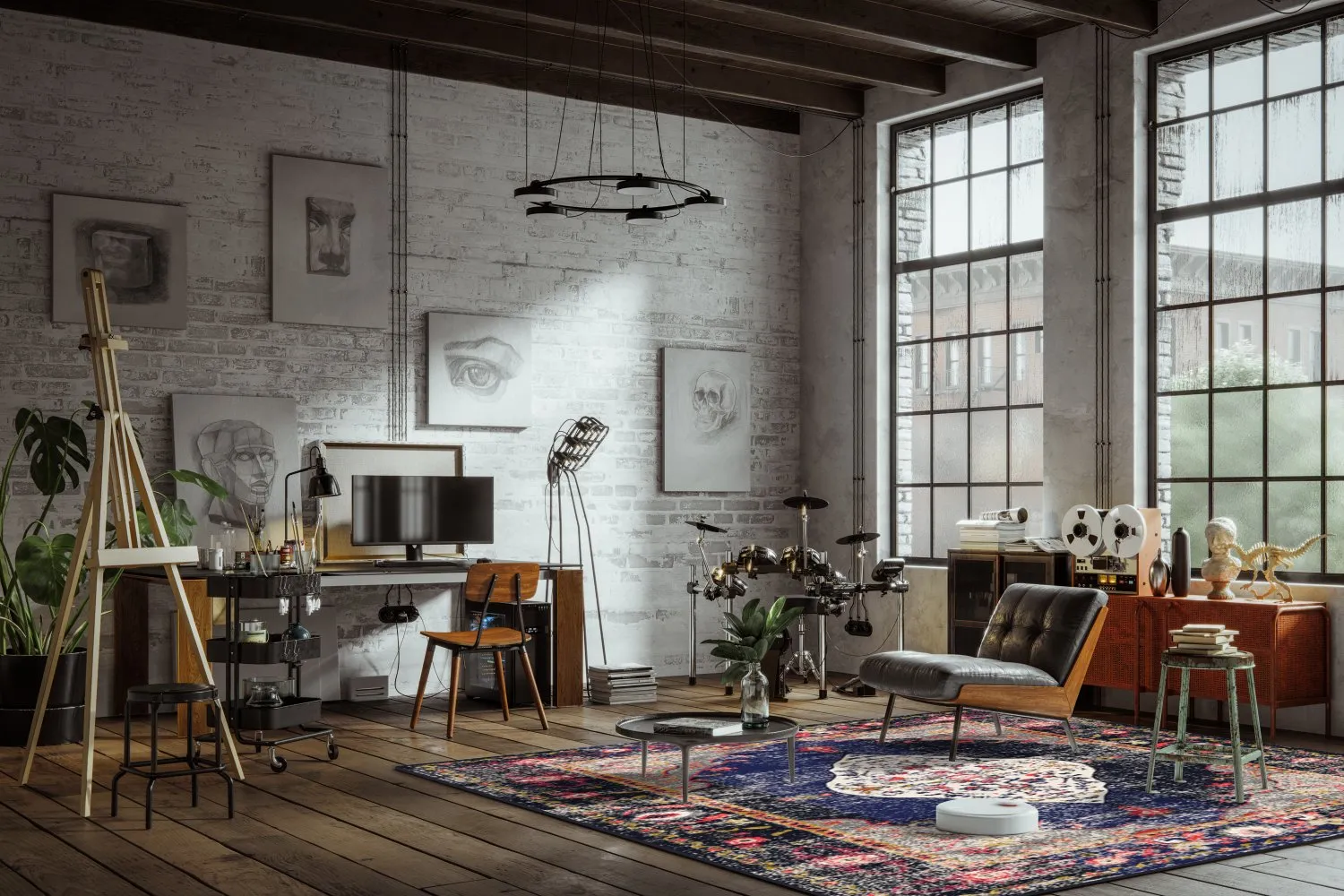 Tapete Wilton - Rocca (multicolorido)