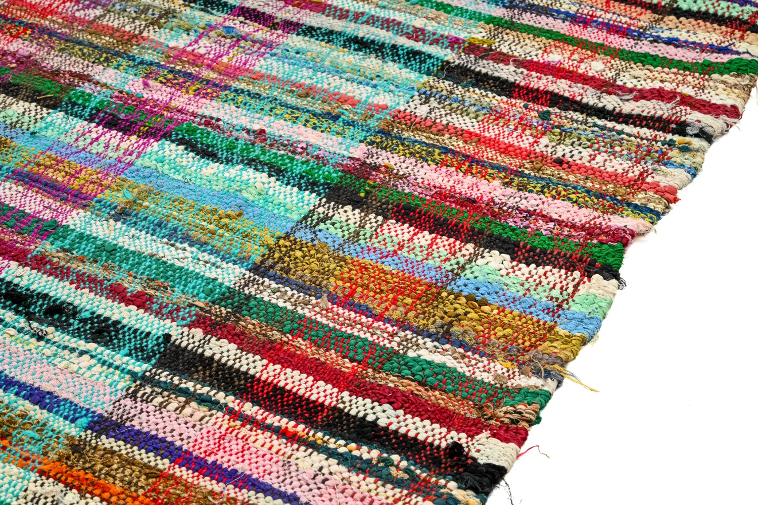 Tapete Berbere Marroquino Boucherouite 160 x 300 cm