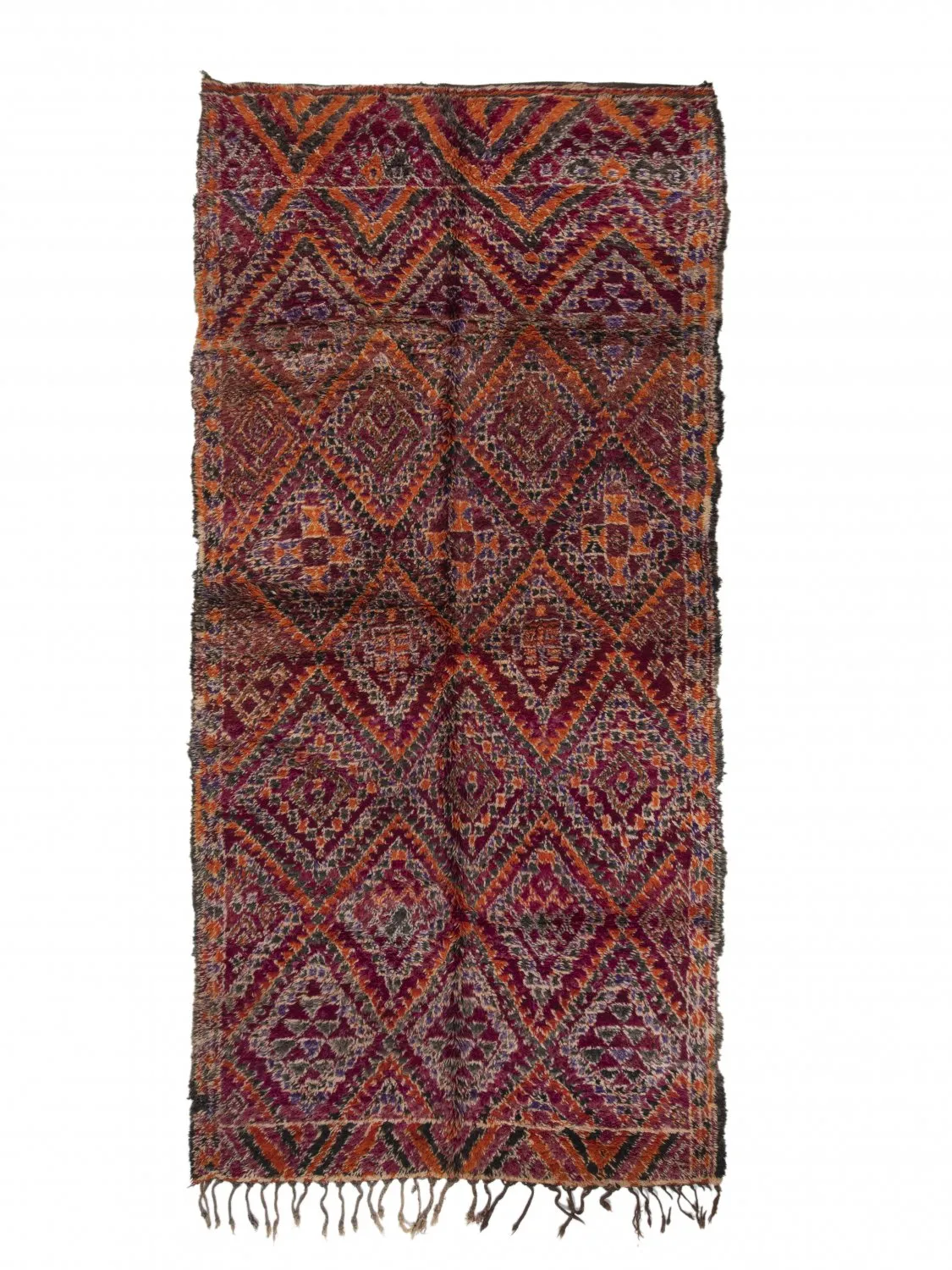 Tapete Kilim Marroquino Azilal Edição Especial 390 x 180 cm