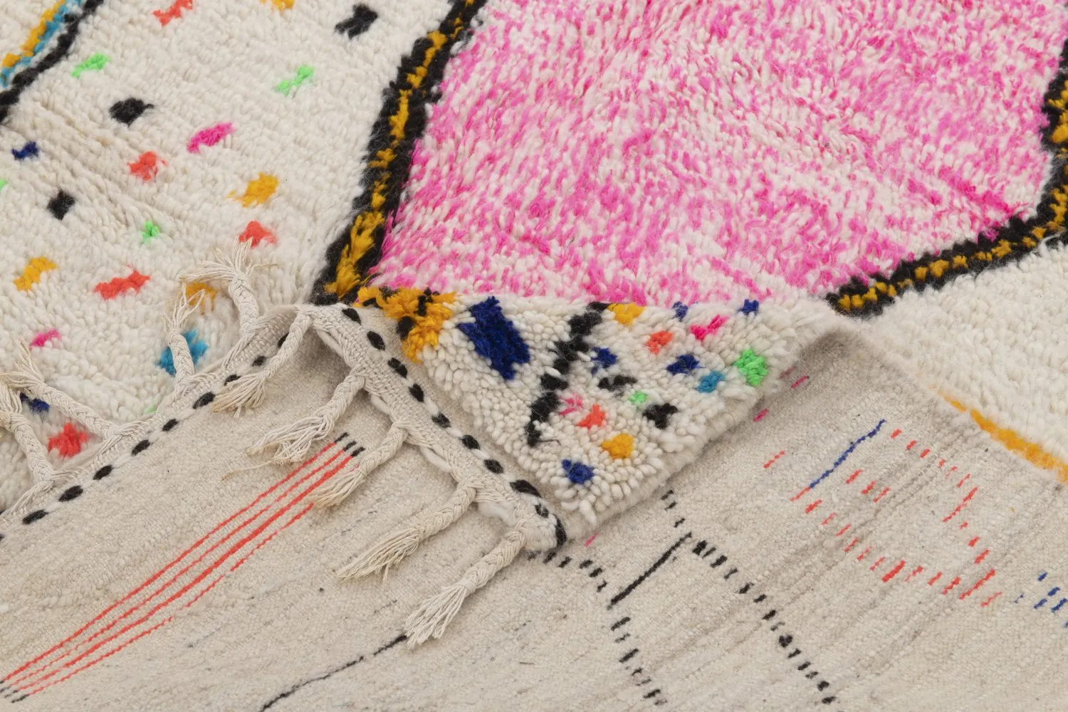 Tapete Kilim Marroquino Azilal 310 x 200 cm