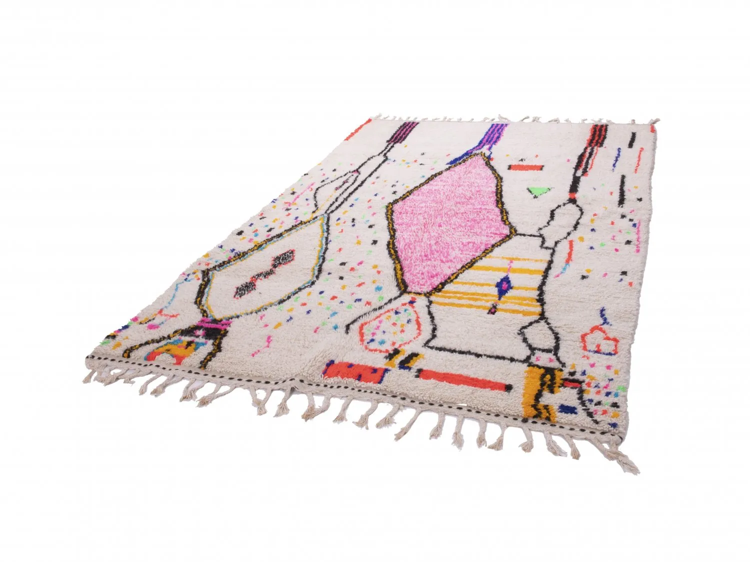 Tapete Kilim Marroquino Azilal 310 x 200 cm