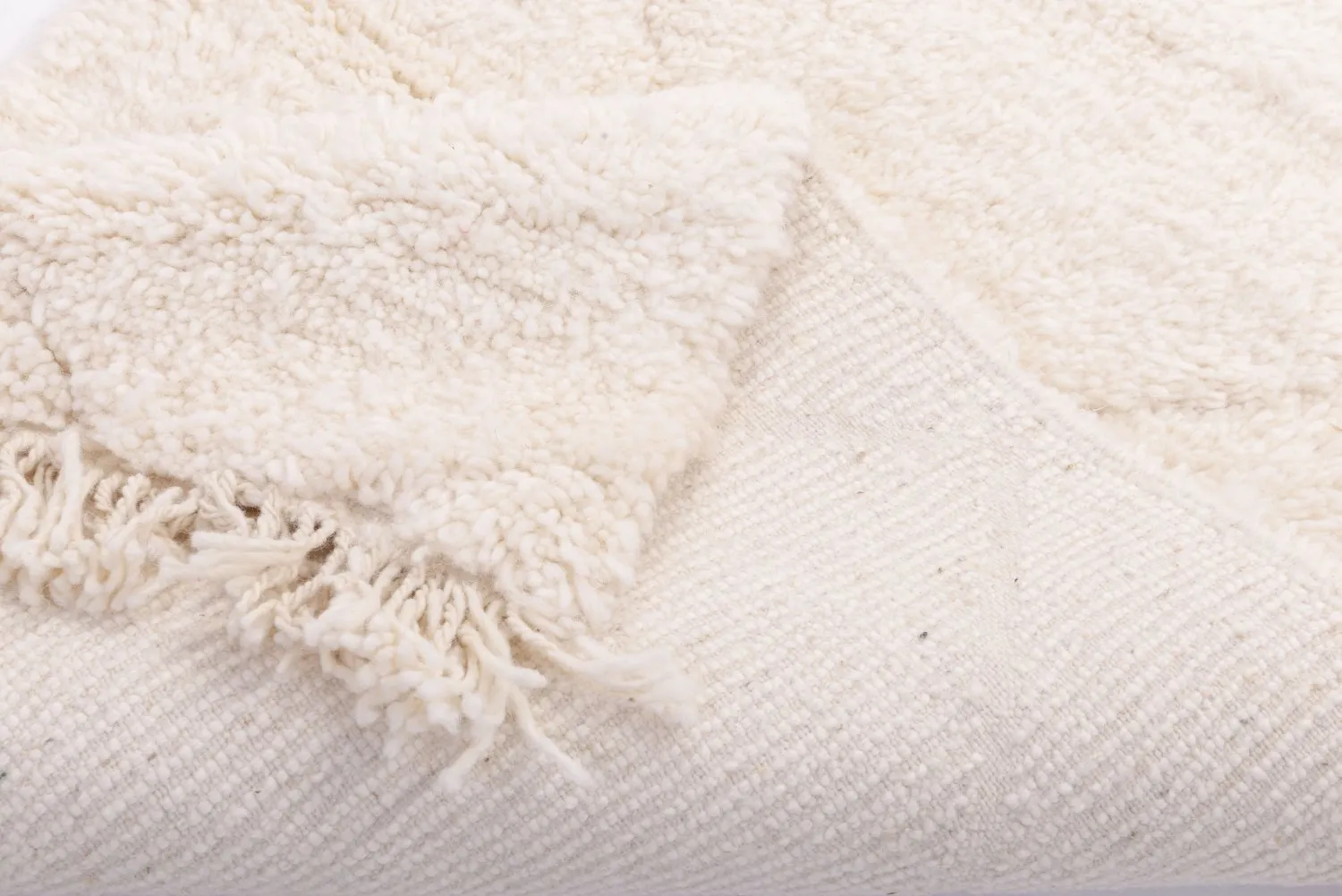 Tapete Kilim Marroquino Beni Ourain 320 x 75 cm