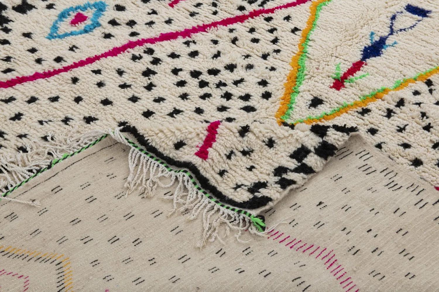 Tapete Kilim Marroquino Azilal 320 x 210 cm