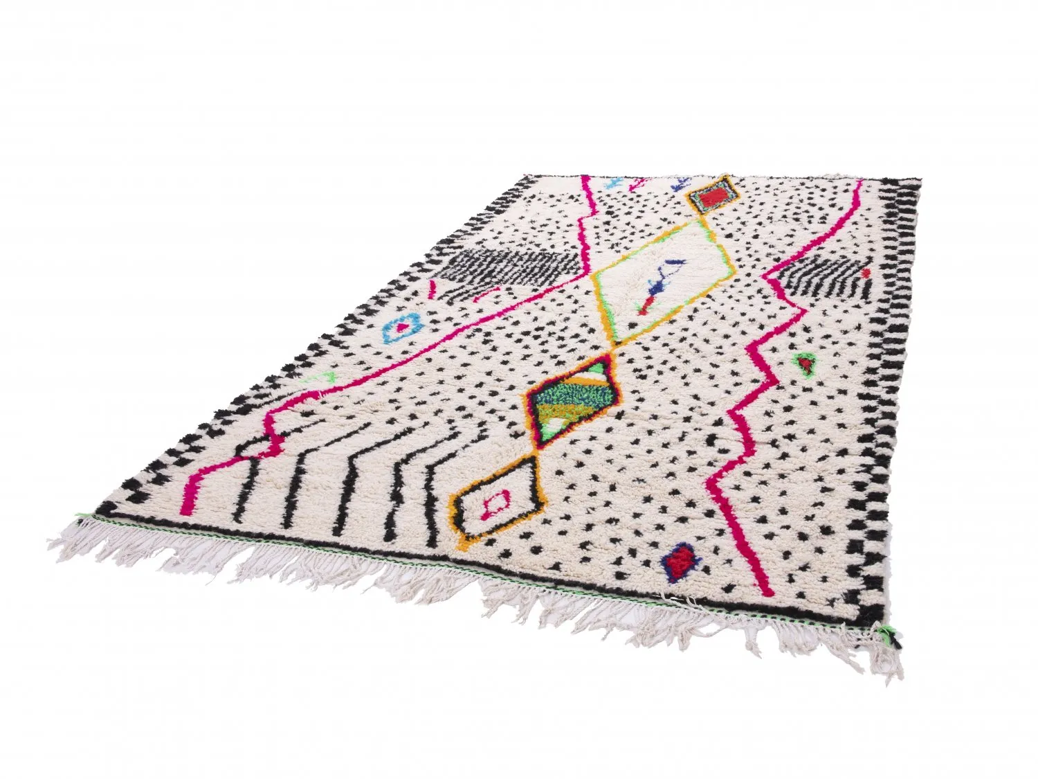 Tapete Kilim Marroquino Azilal 320 x 210 cm