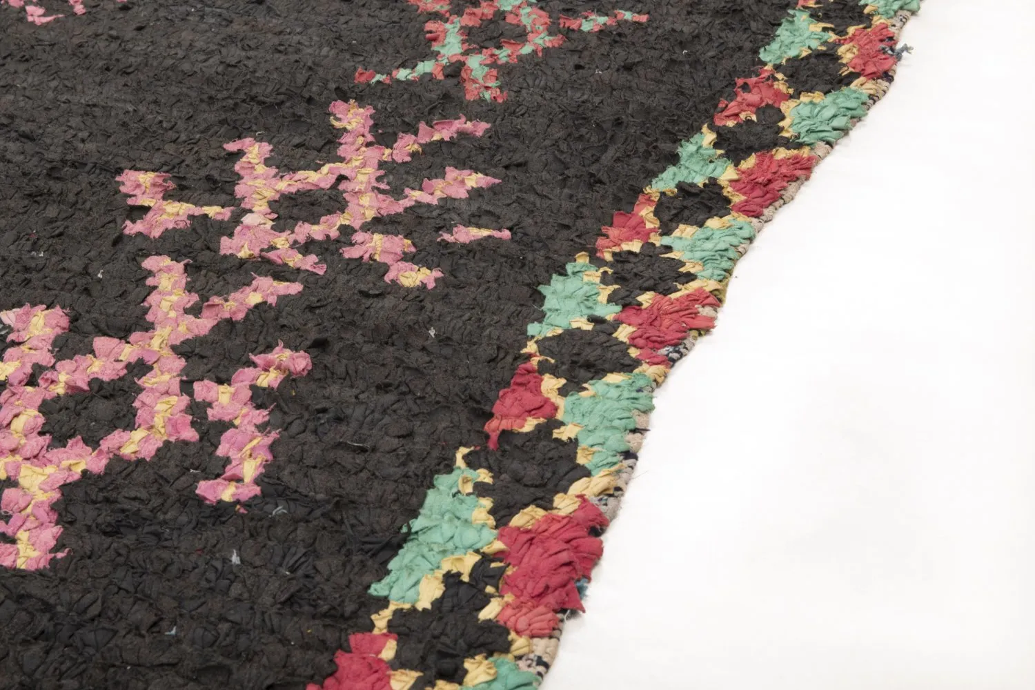 Tapete Berbere Marroquino Boucherouite 320 x 150 cm