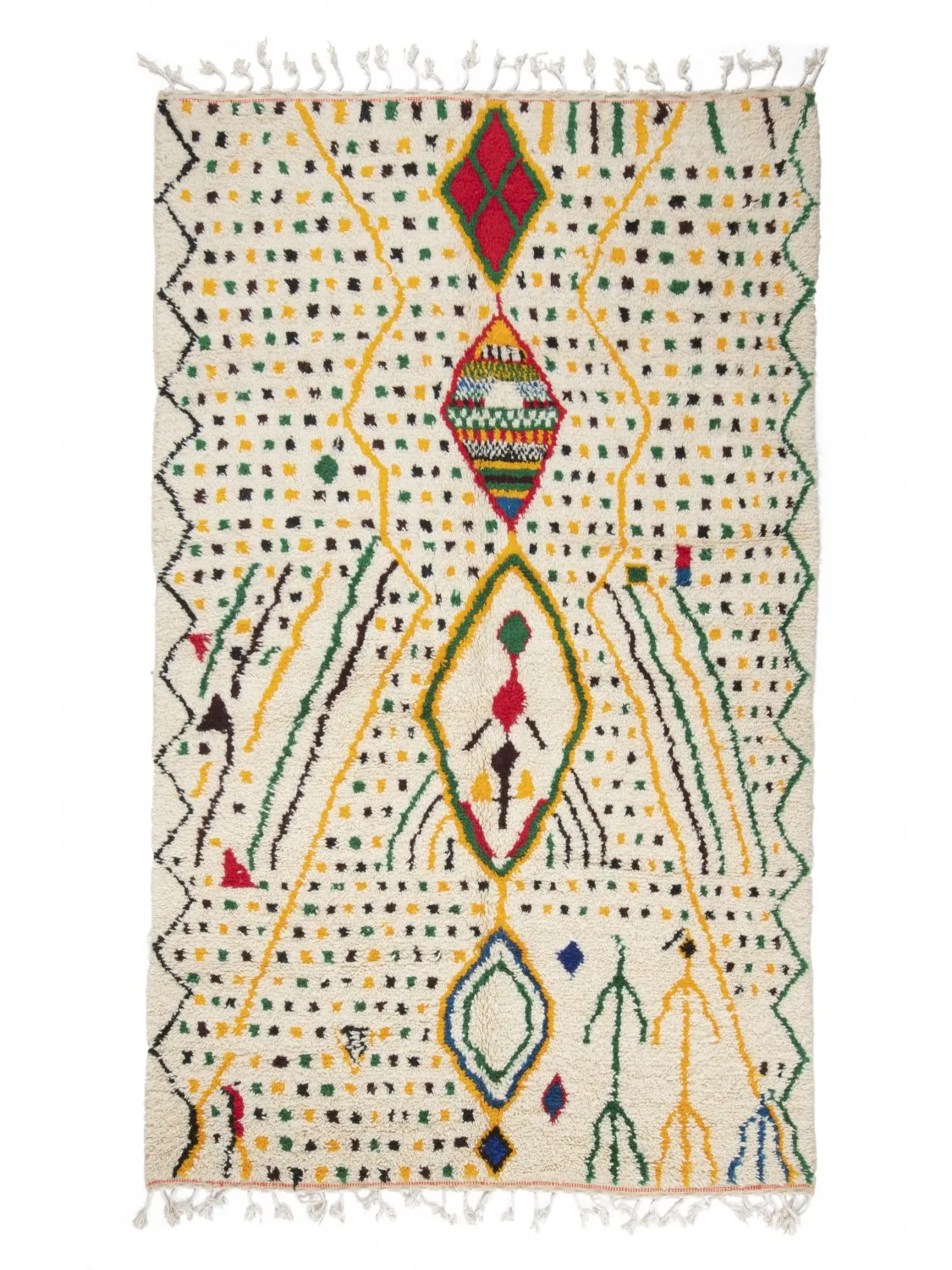 Tapete Kilim Marroquino Azilal 310 x 190 cm