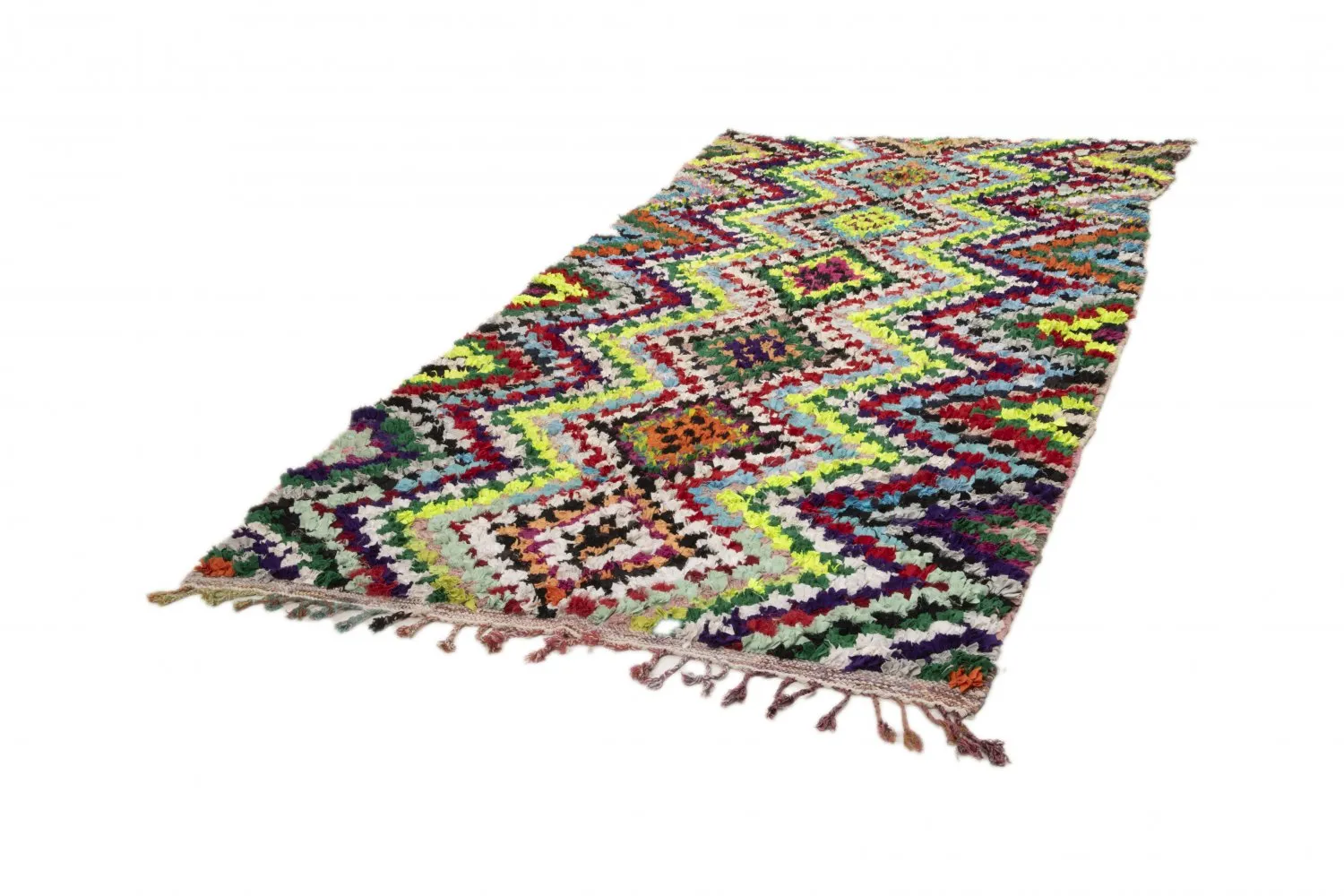 Tapete Berbere Marroquino Boucherouite 315 x 170 cm