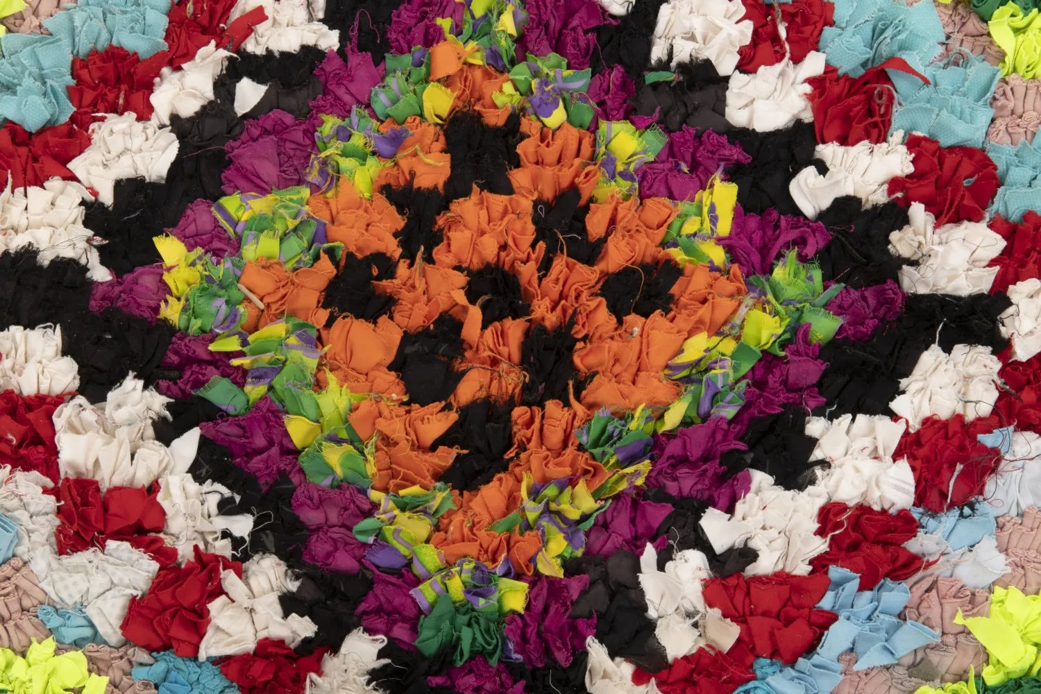 Tapete Berbere Marroquino Boucherouite 315 x 170 cm