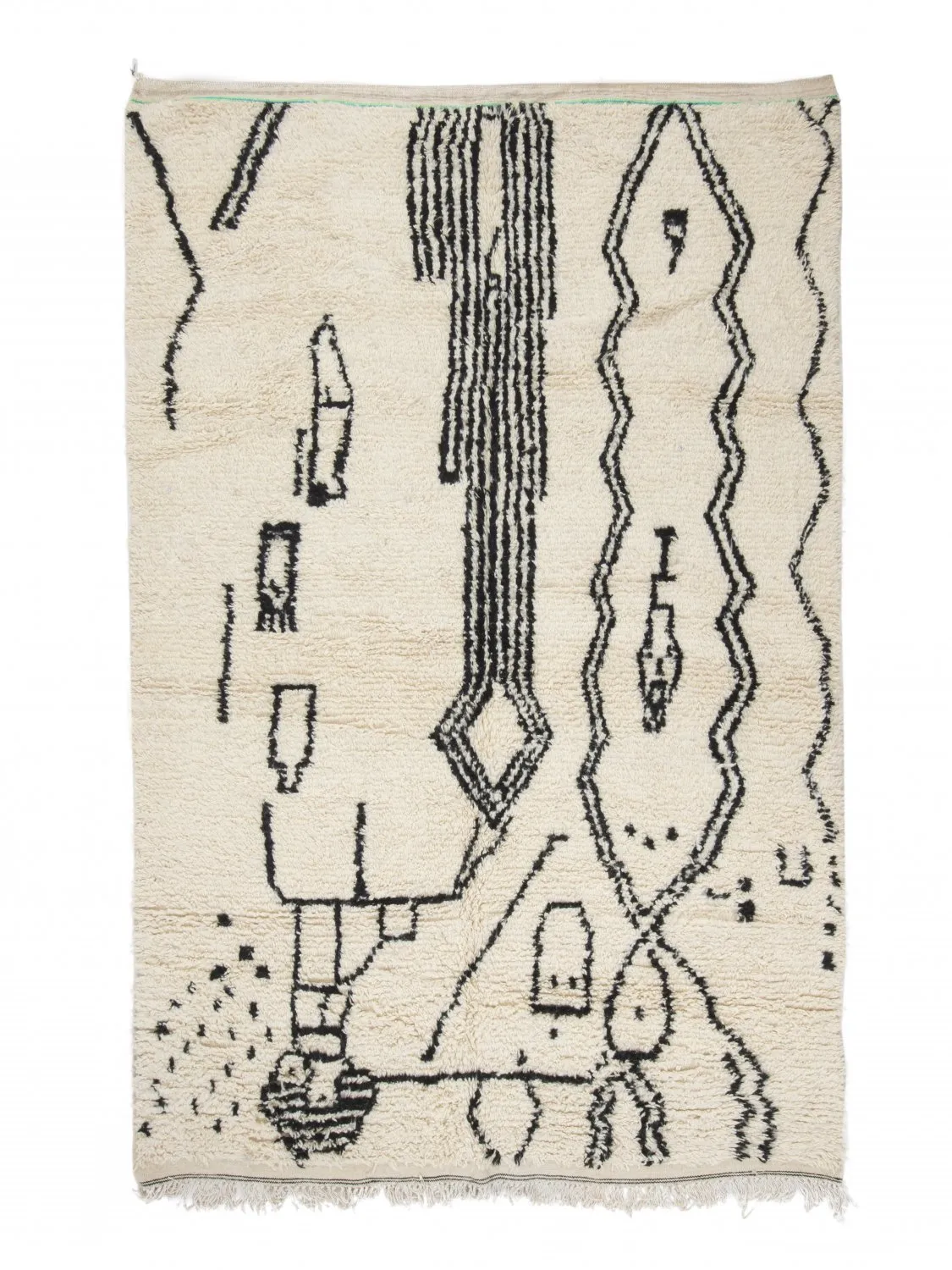 Tapete Kilim Marroquino Azilal 300 x 190 cm
