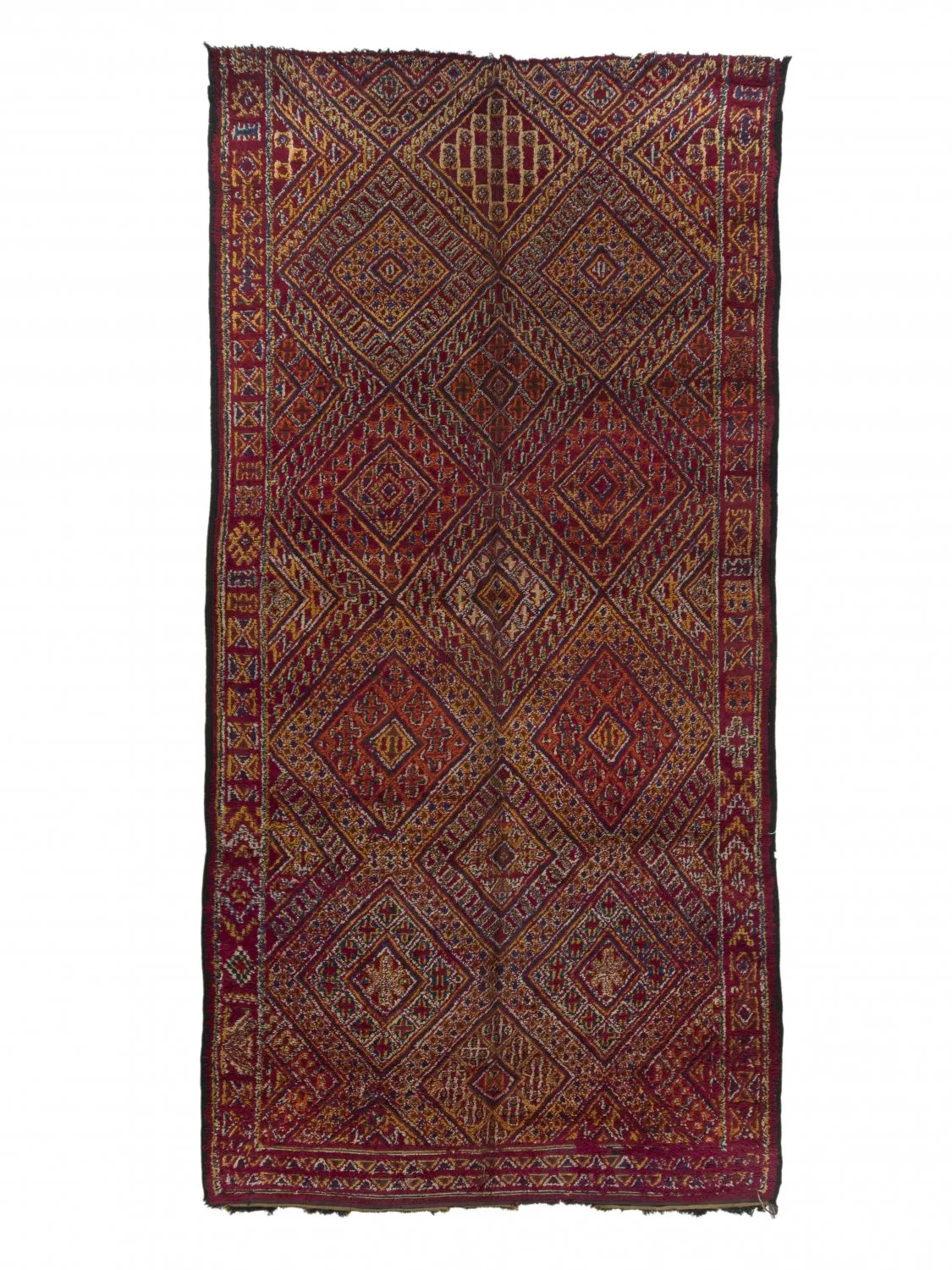 Tapete Kilim Marroquino Azilal Edição Especial 440 x 220 cm