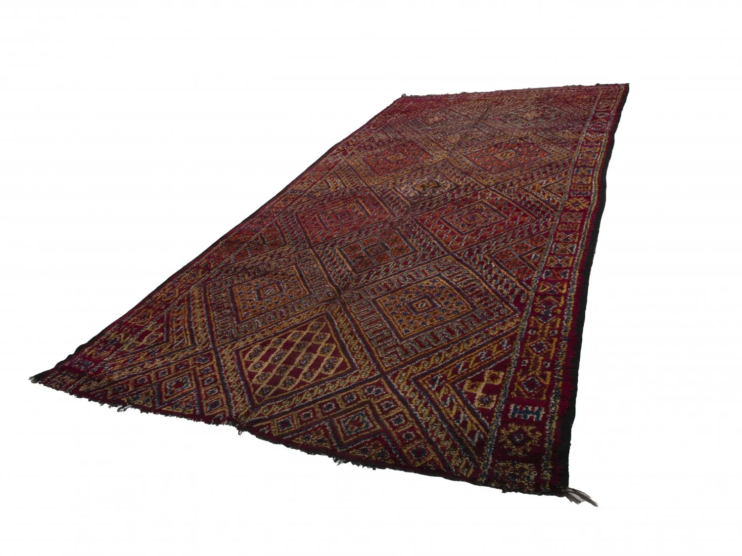 Tapete Kilim Marroquino Azilal Edição Especial 440 x 220 cm