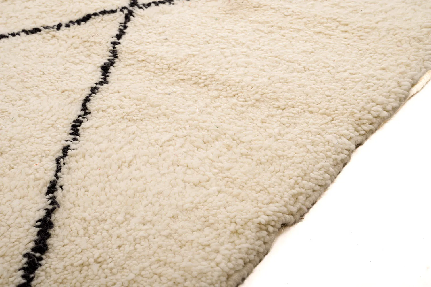 Tapete Kilim Marroquino Beni Ourain 165 x 260 cm