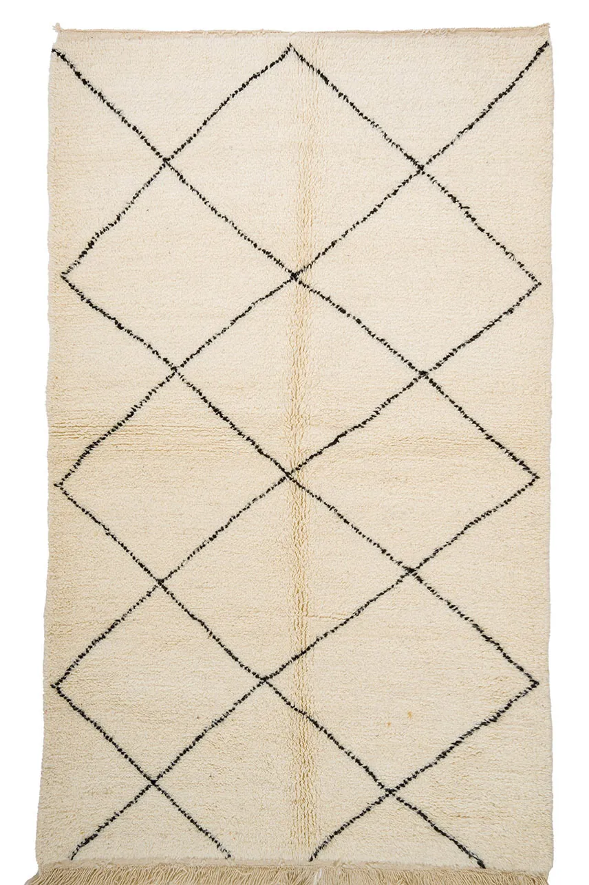 Tapete Kilim Marroquino Beni Ourain 155 x 275 cm