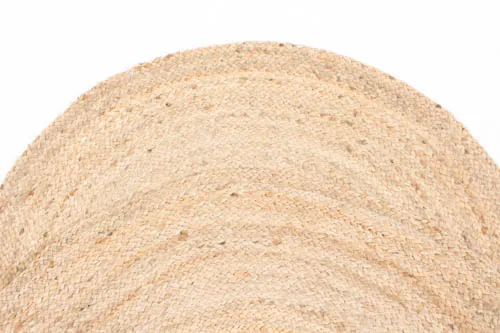 Runda mattor - Flätan (jute)