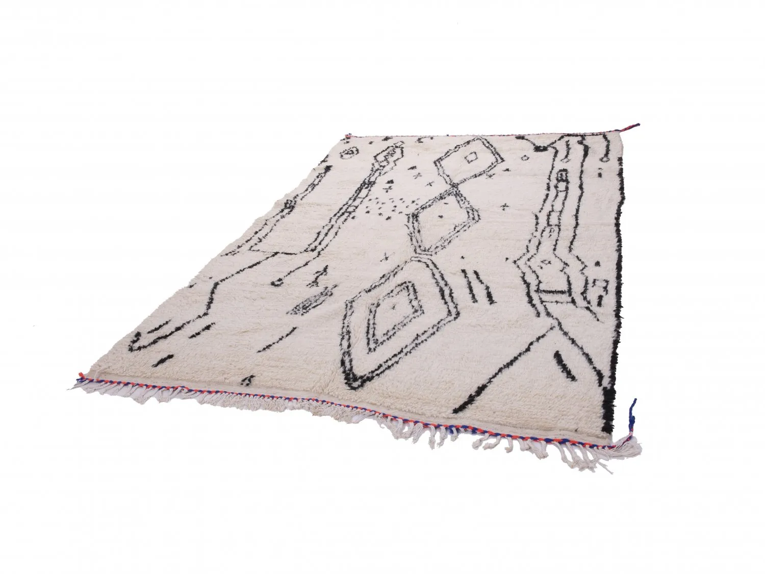 Tapete Kilim Marroquino Azilal 300 x 190 cm