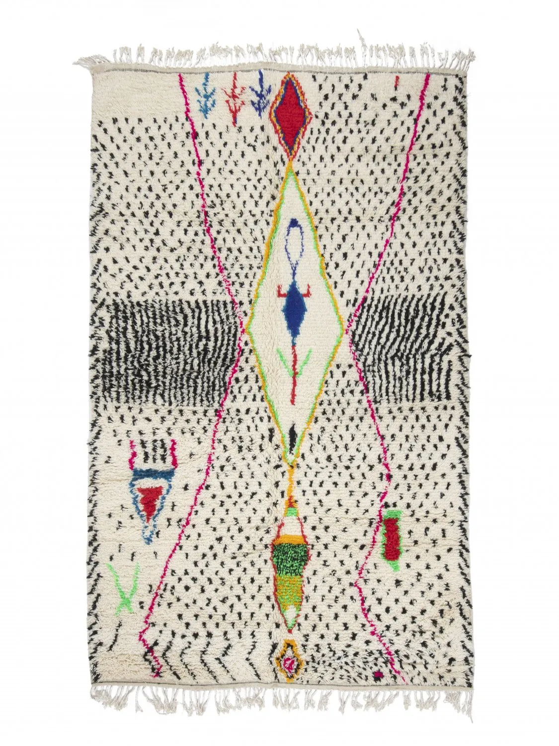 Tapete Kilim Marroquino Azilal 310 x 190 cm