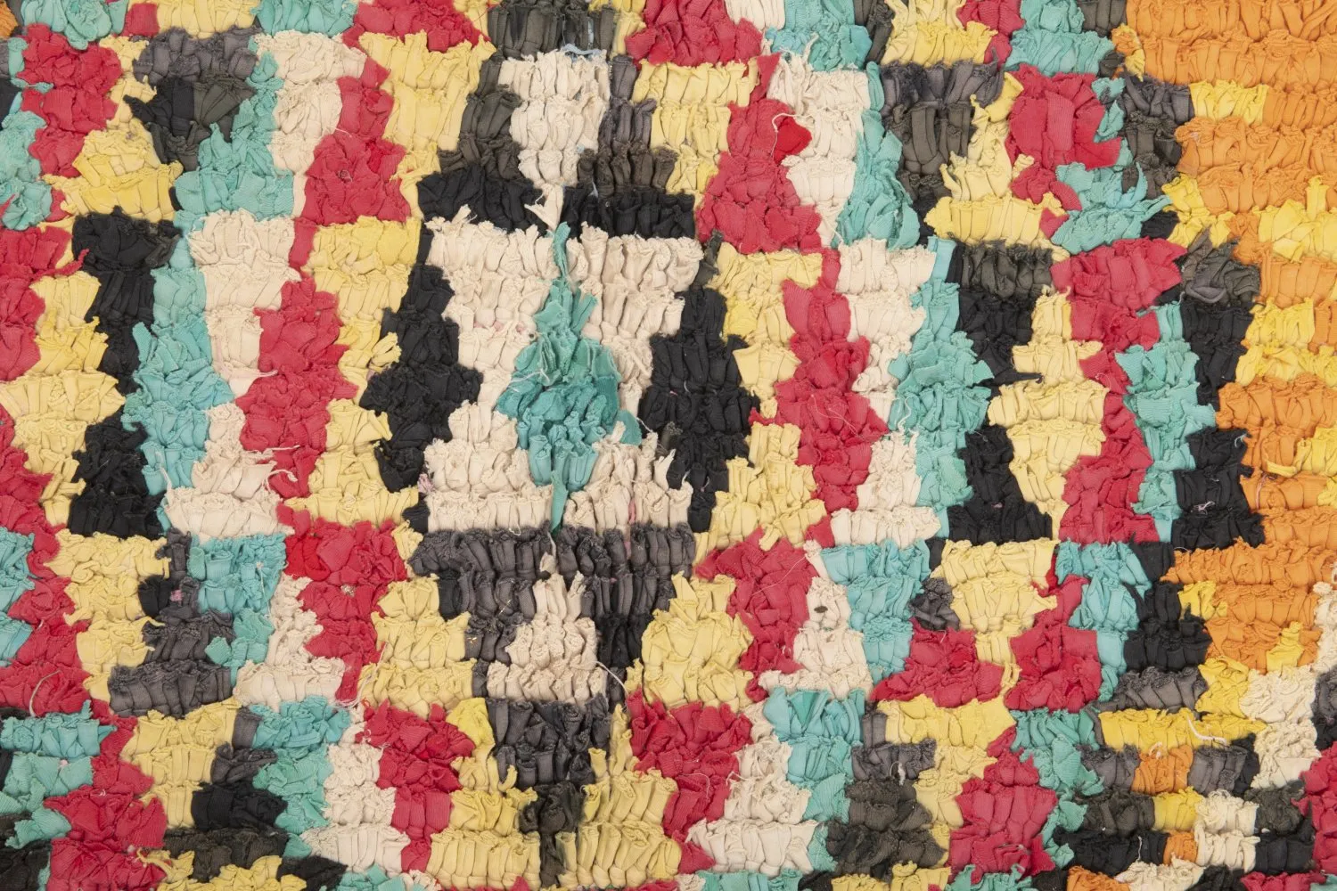 Tapete Berbere Marroquino Boucherouite 270 x 155 cm