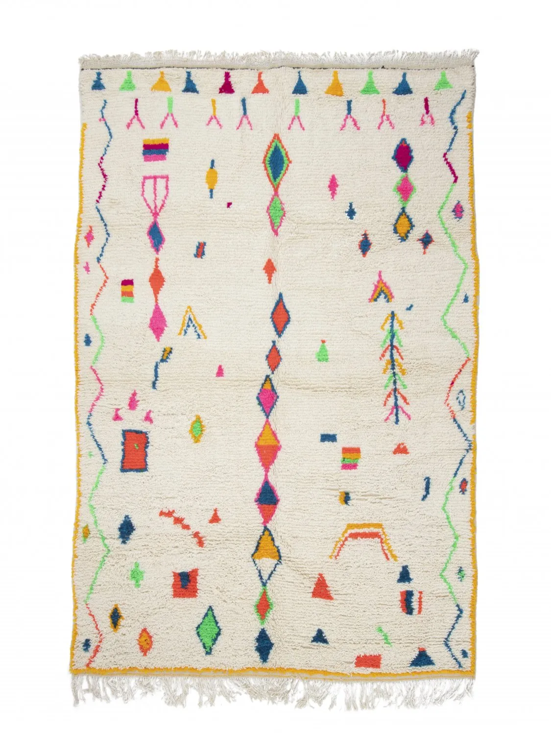 Tapete Kilim Marroquino Azilal 290 x 190 cm