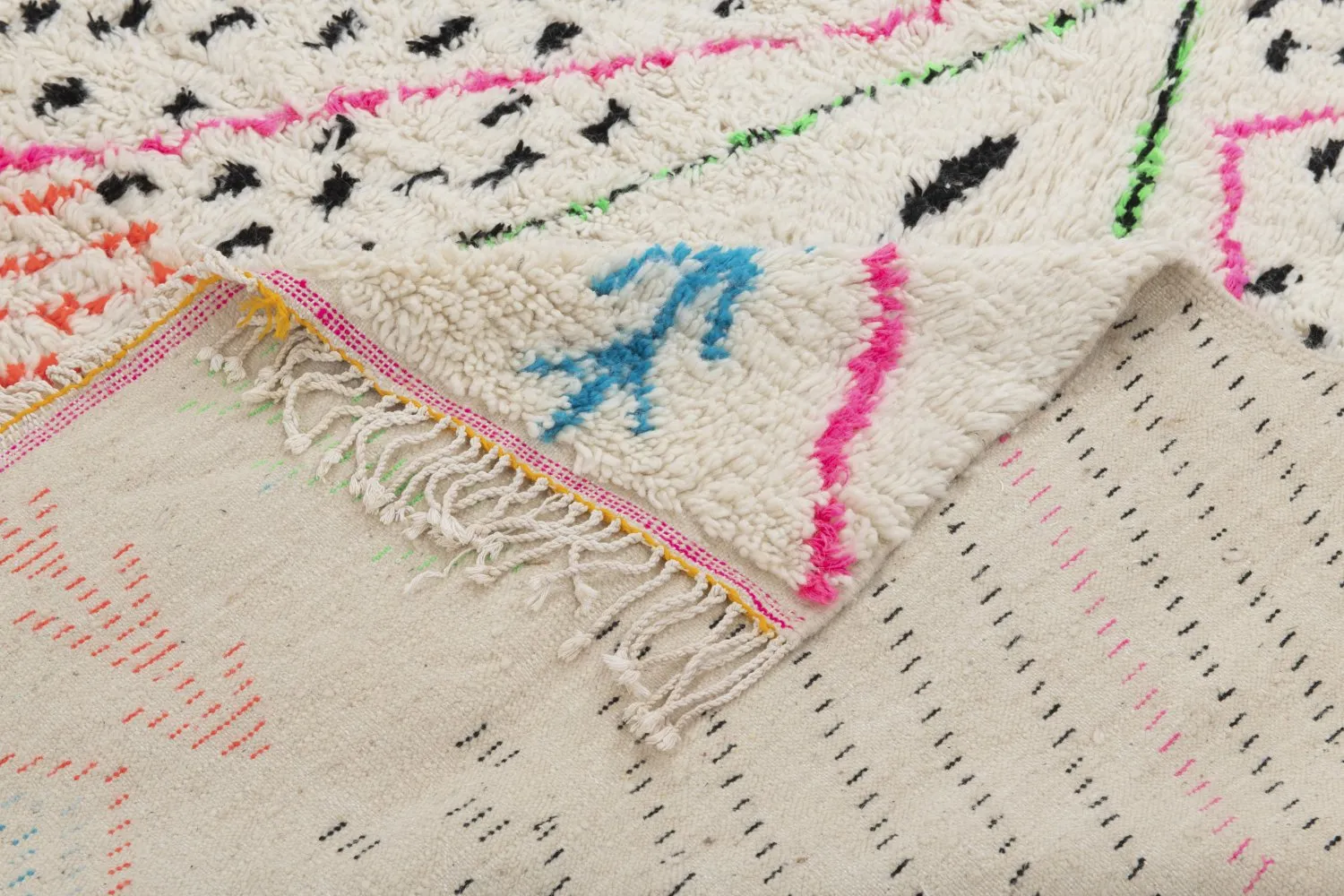 Tapete Kilim Marroquino Azilal 290 x 190 cm