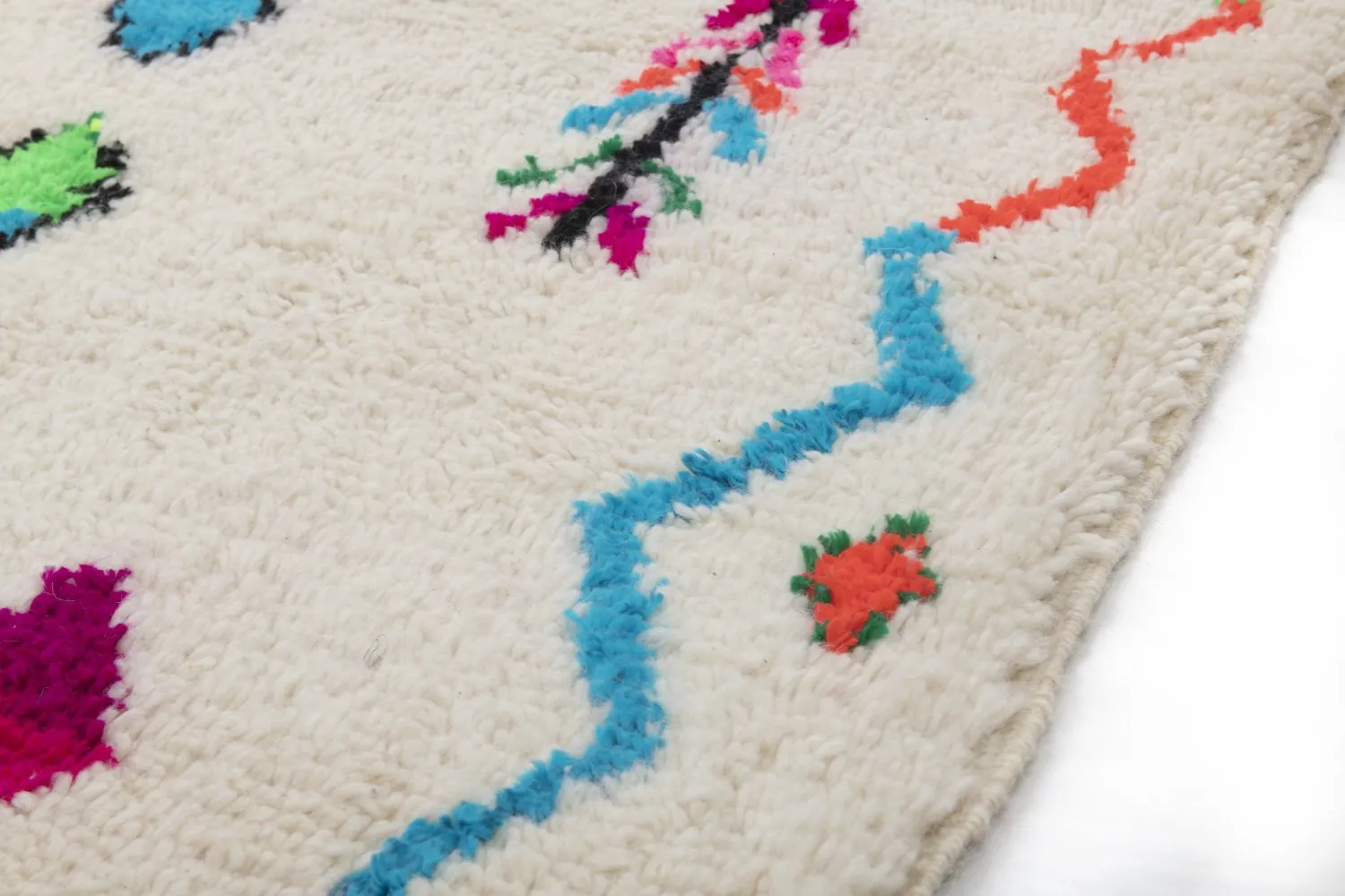 Tapete Kilim Marroquino Azilal 310 x 190 cm