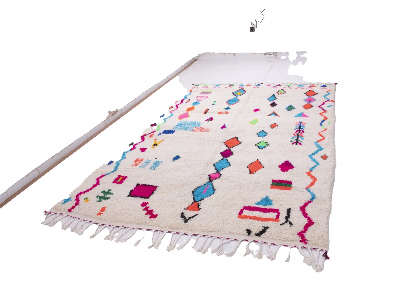 Tapete Kilim Marroquino Azilal 310 x 190 cm