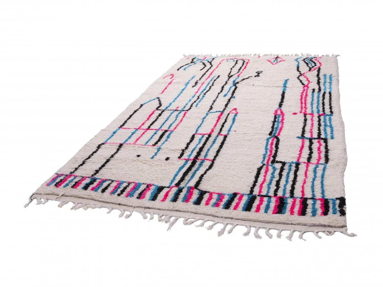 Tapete Kilim Marroquino Azilal 310 x 200 cm