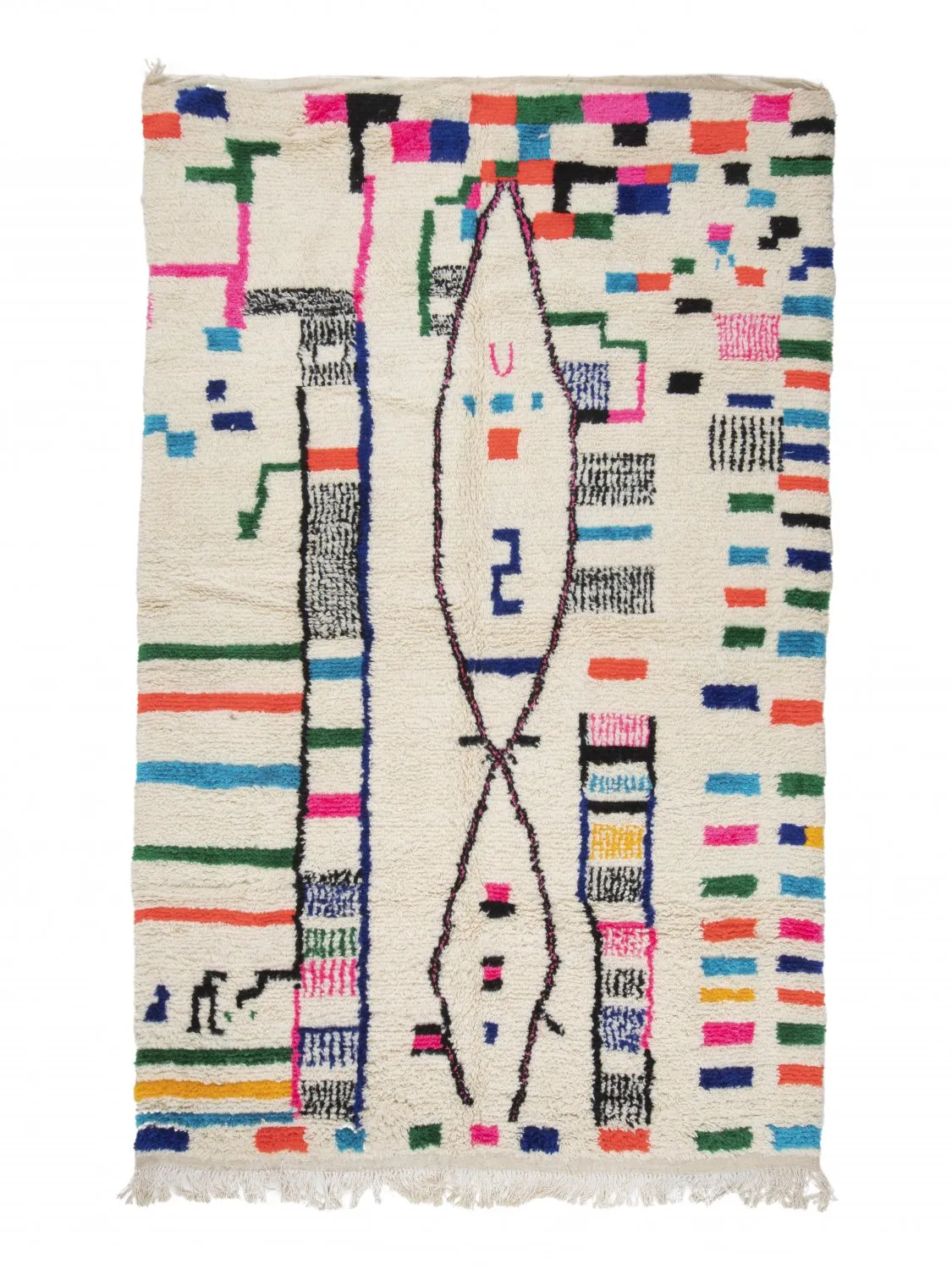 Tapete Kilim Marroquino Azilal 320 x 200 cm