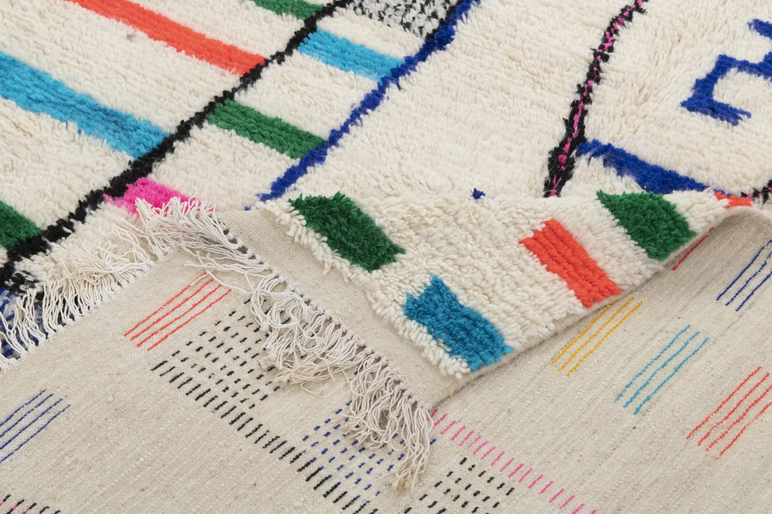 Tapete Kilim Marroquino Azilal 320 x 200 cm