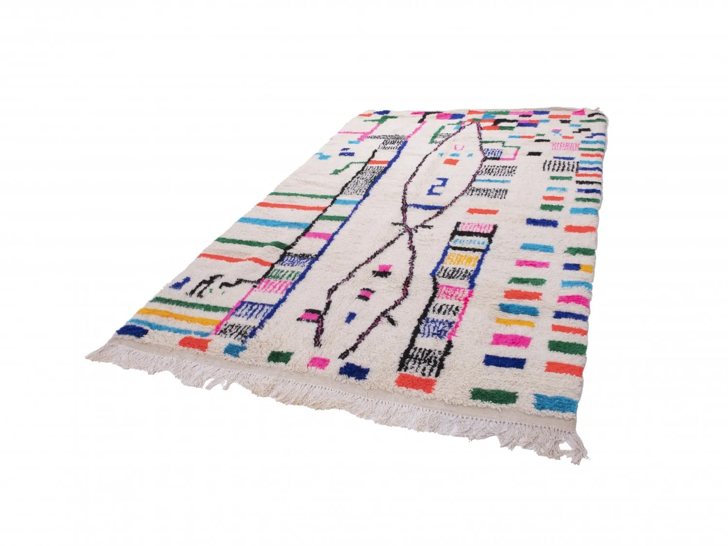 Tapete Kilim Marroquino Azilal 320 x 200 cm