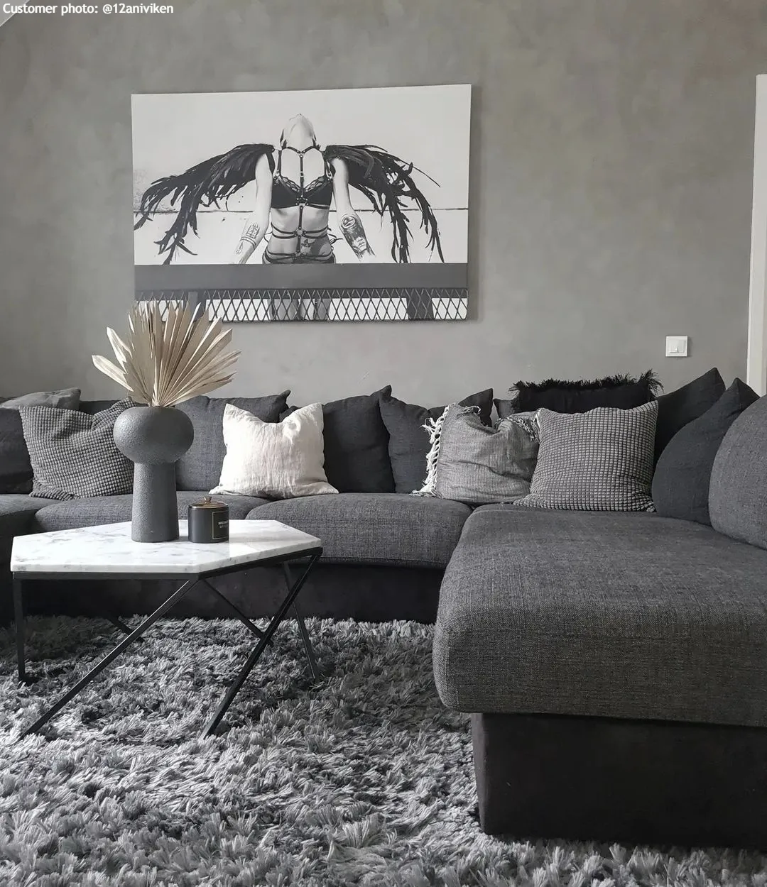 Tapetes felpudos - Janjira (prata)