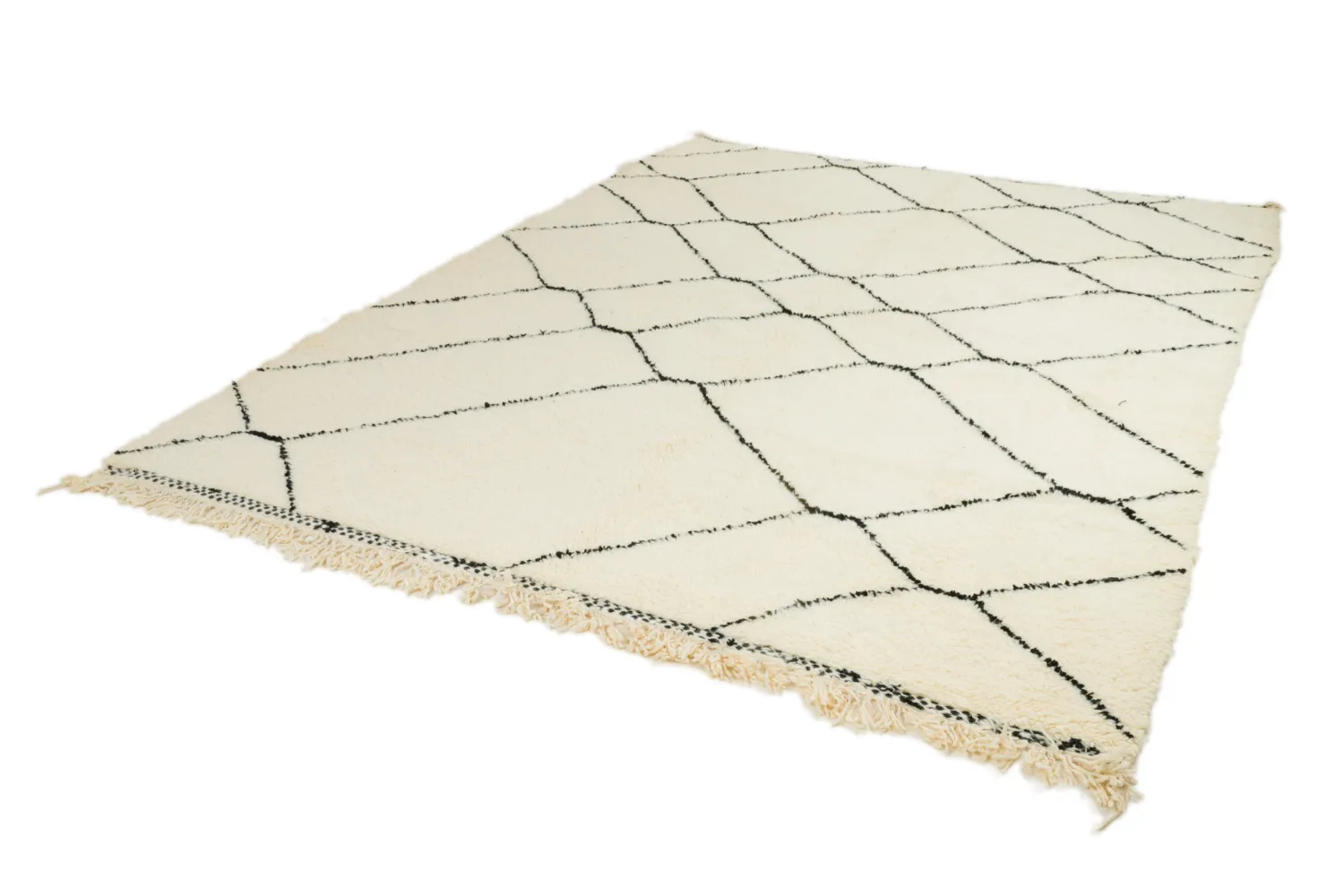 Tapete Kilim Marroquino Beni Ourain 210 x 285 cm