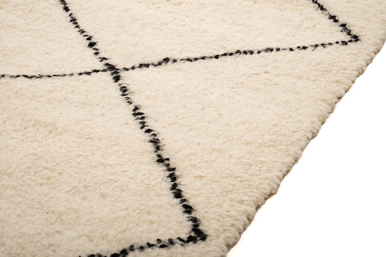 Tapete Kilim Marroquino Beni Ourain 155 x 275 cm