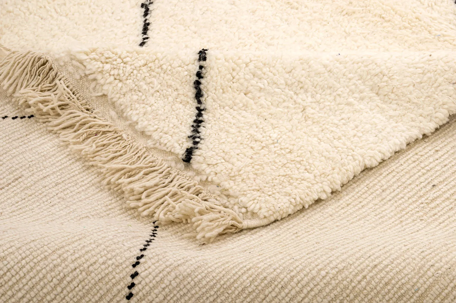 Tapete Kilim Marroquino Beni Ourain 155 x 275 cm