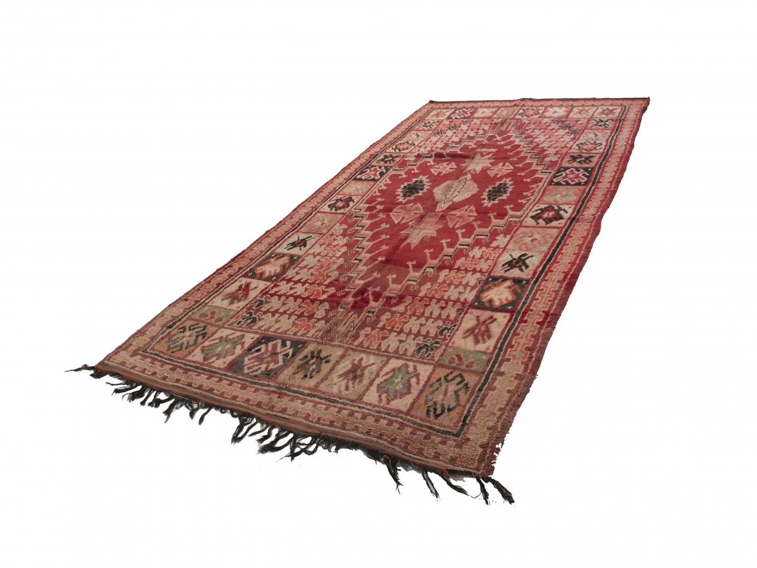 Tapete Kilim Marroquino Azilal Edição Especial 380 x 180 cm