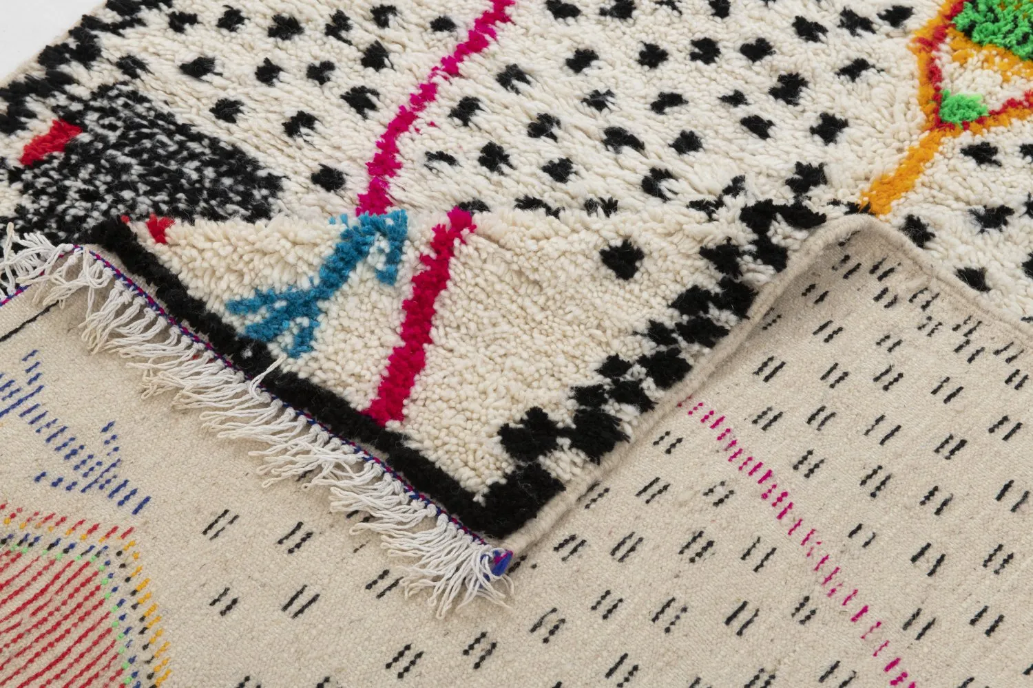 Tapete Kilim Marroquino Azilal 250 x 140 cm