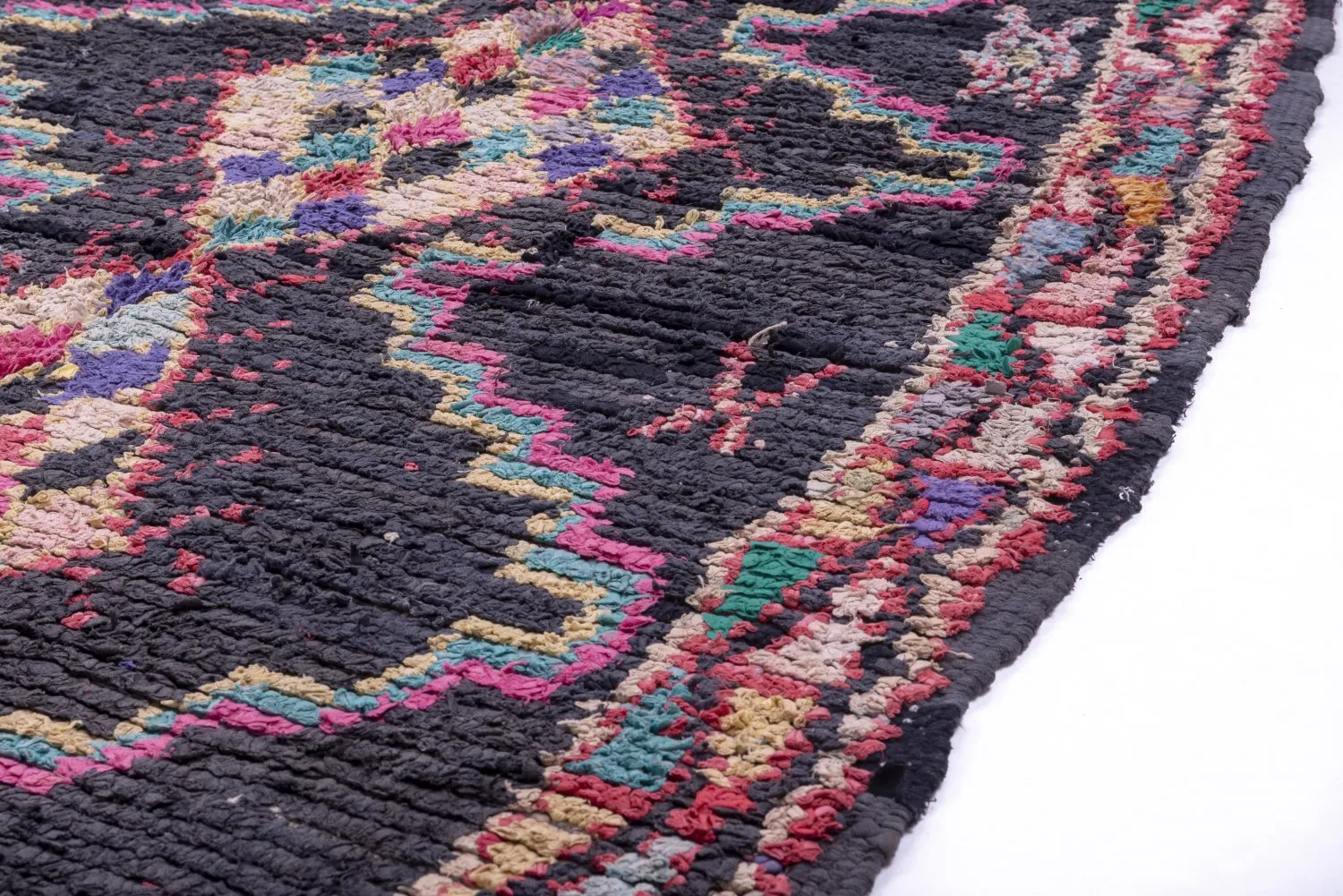Tapete Berbere Marroquino Boucherouite 240 x 130 cm