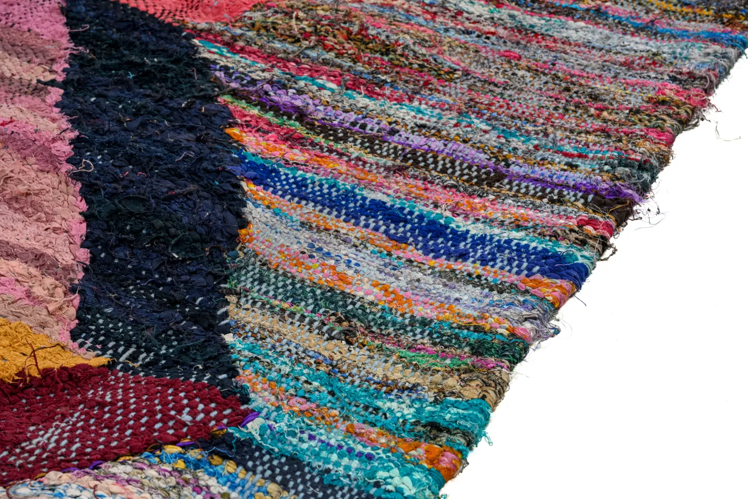 Tapete Berbere Marroquino Boucherouite 150 x 325 cm