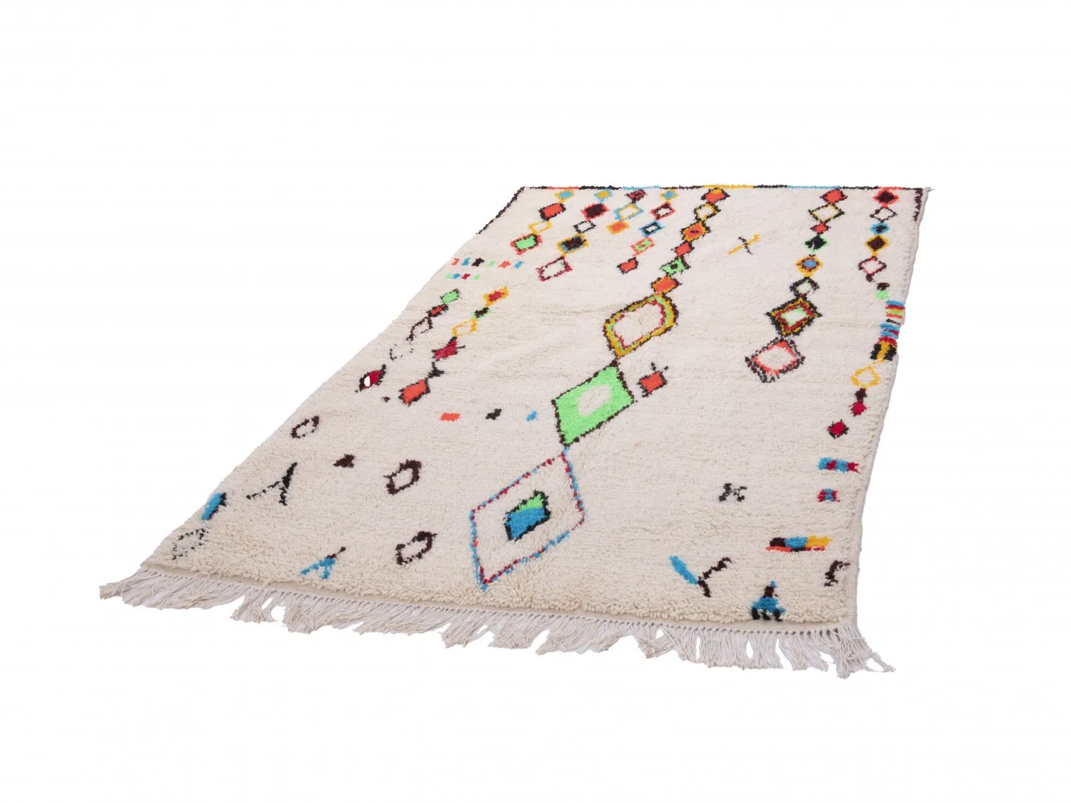 Tapete Kilim Marroquino Azilal 250 x 140 cm