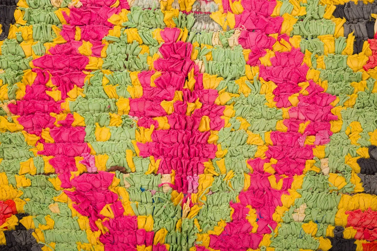 Tapete Berbere Marroquino Boucherouite 135 x 290 cm