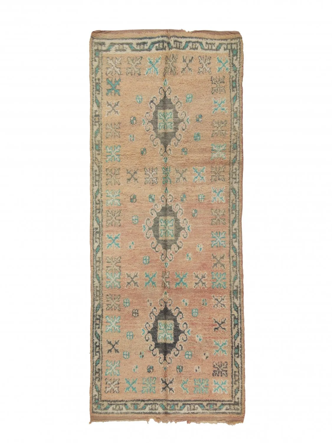 Tapete Kilim Marroquino Azilal 280 x 110 cm