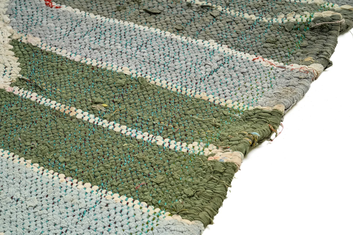 Tapete Berbere Marroquino Boucherouite 120 x 280 cm