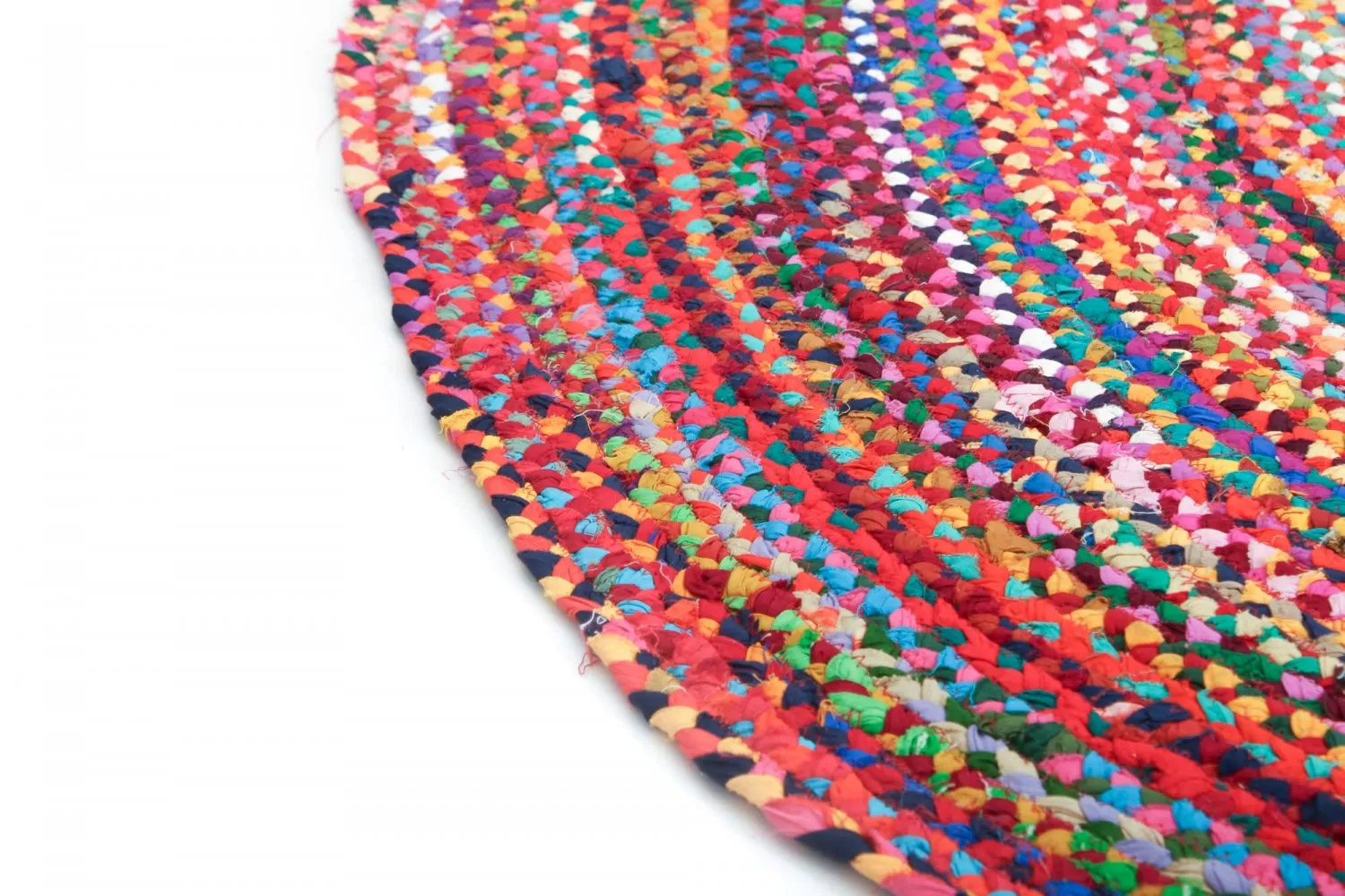 Runda mattor - Flätan (multi)