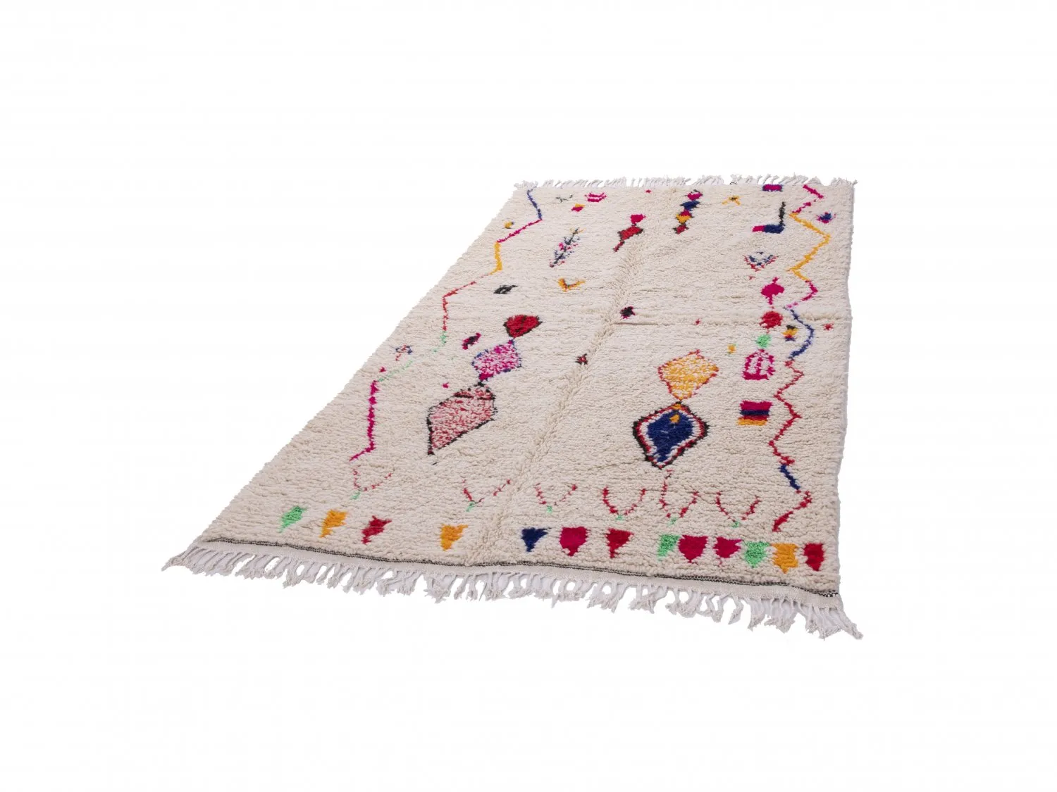 Tapete Kilim Marroquino Azilal 270 x 150 cm
