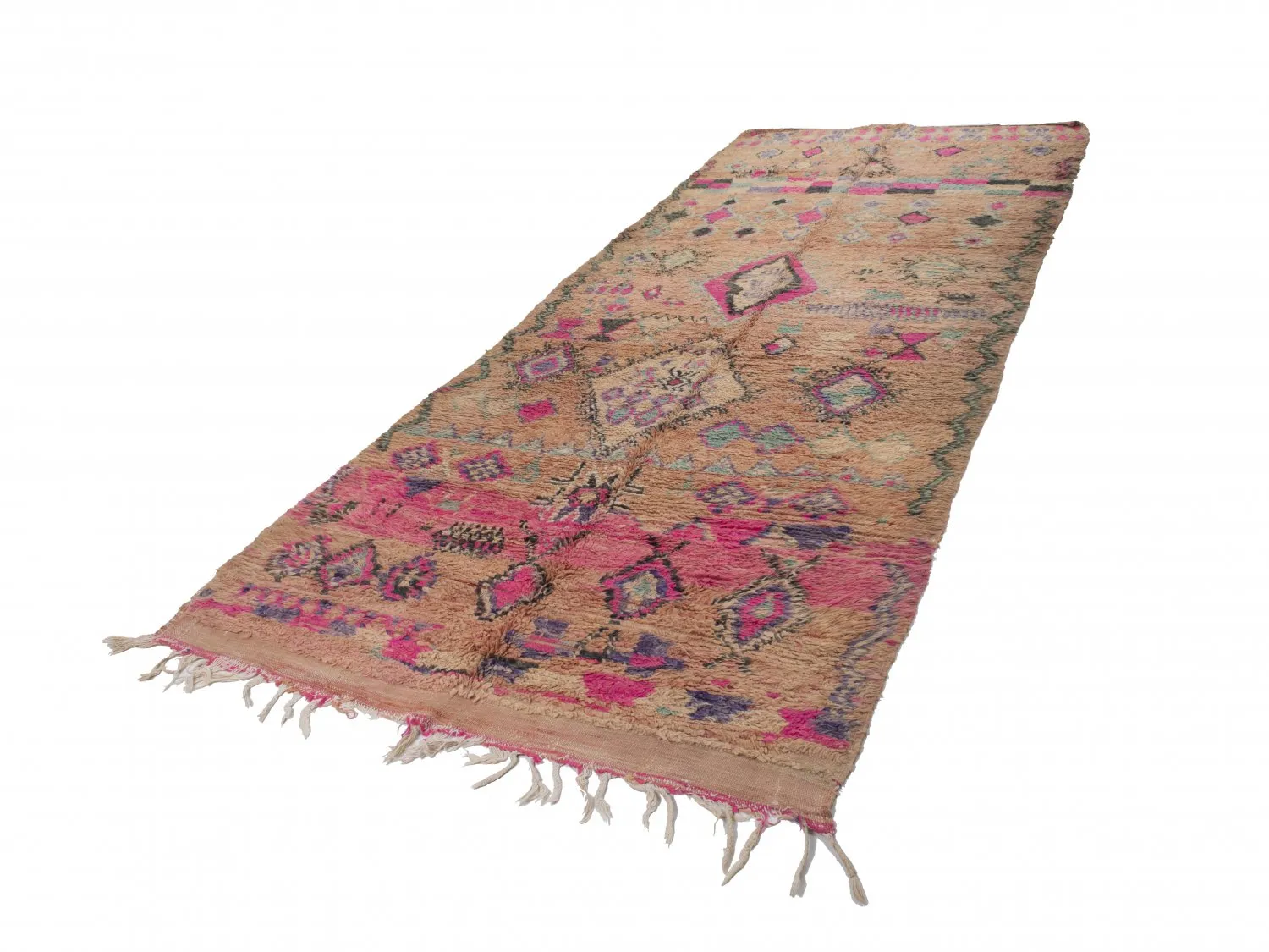 Tapete Kilim Marroquino Azilal Edição Especial 420 x 170 cm