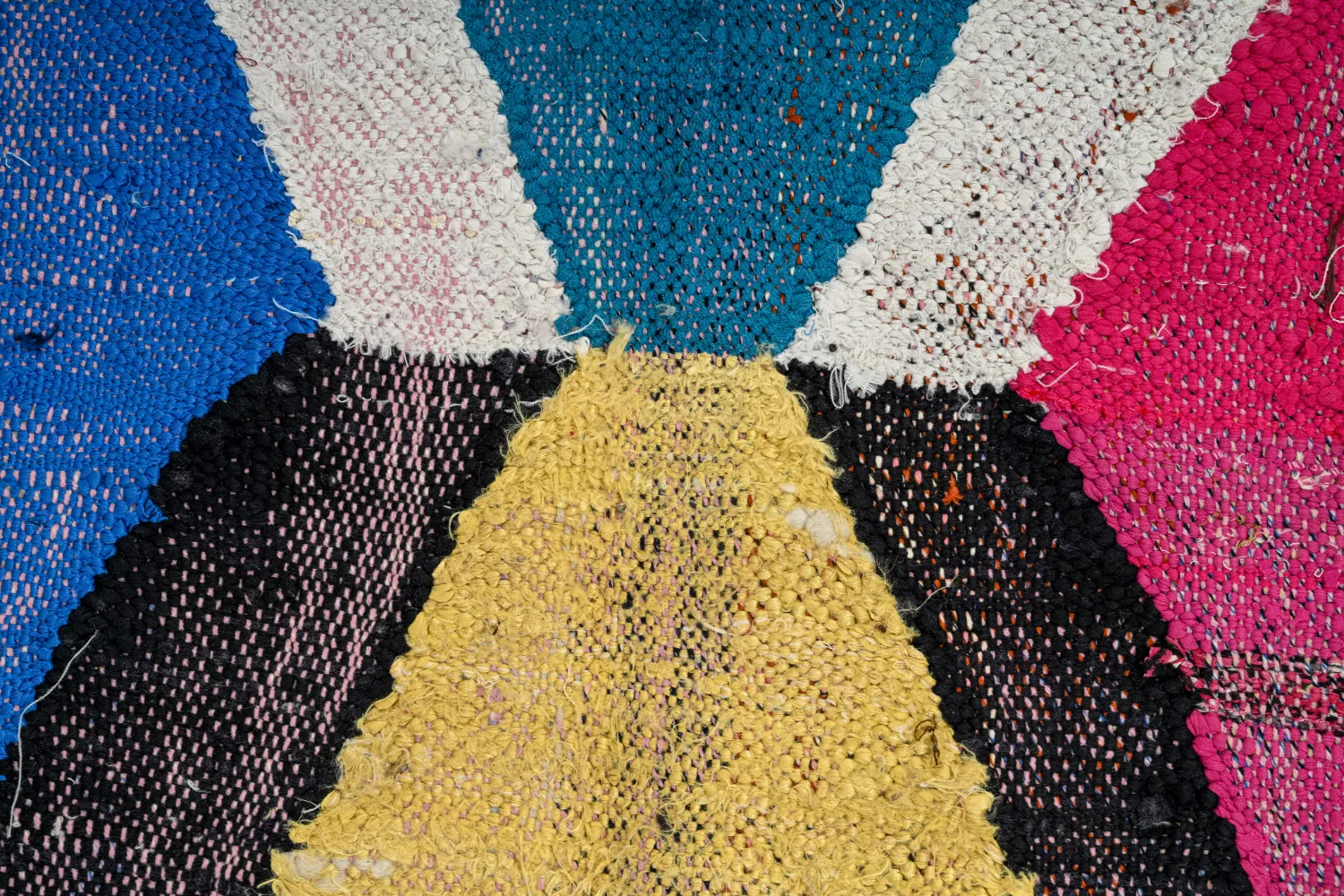 Tapete Berbere Marroquino Boucherouite 150 x 275 cm