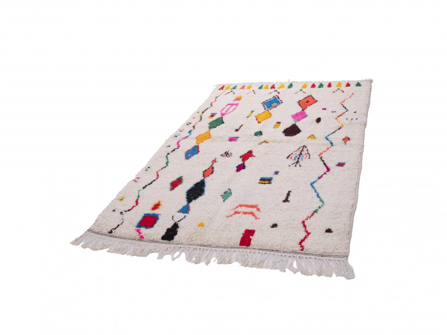 Tapete Kilim Marroquino Azilal 260 x 140 cm